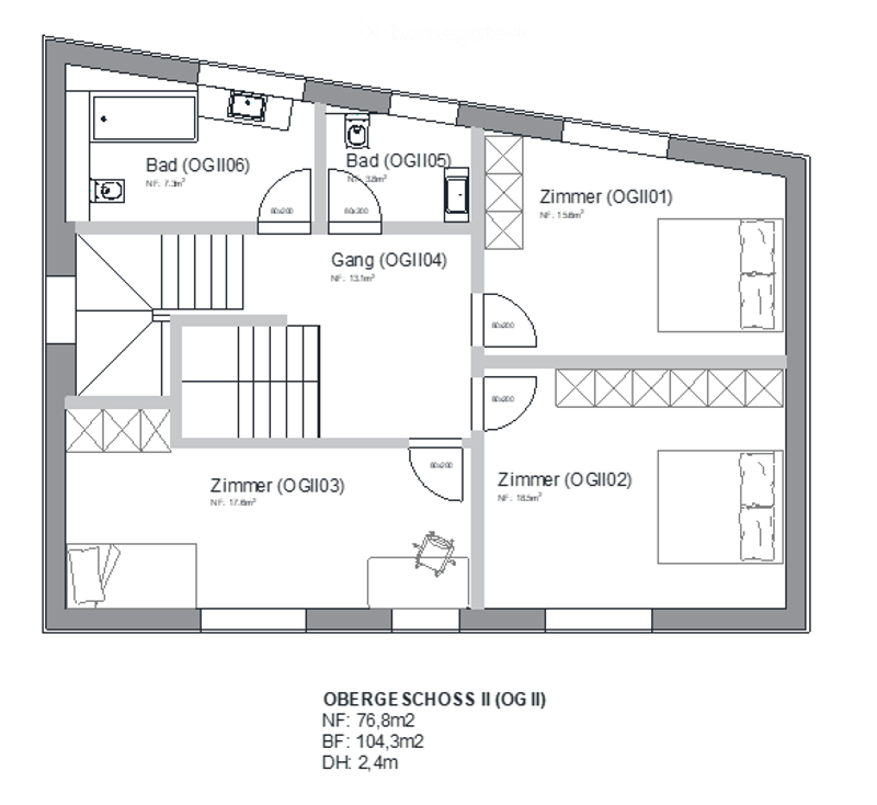 Neubau 7.5-Zimmer-Einfamilienhaus oder 2.5 und 4.5 Zweifamilienhaus in ruhiger Lage von Siblingen (15)