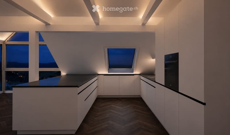 Klimatisierte Attikawohnung 102m2 - mit unverbaubarer Aussicht (5)