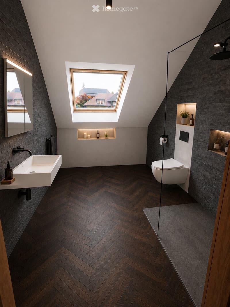 Klimatisierte Attikawohnung 102m2 - mit unverbaubarer Aussicht (8)