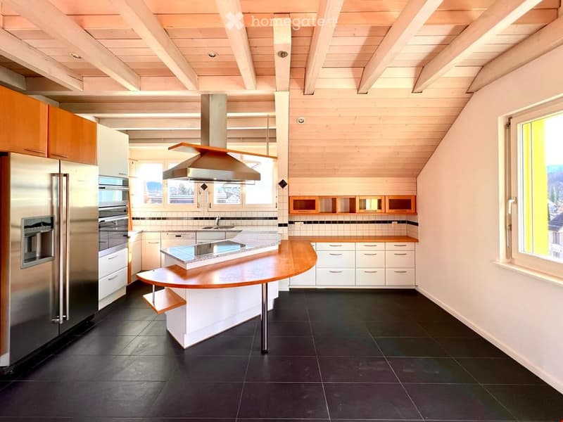 {"visible_features": [],    "type": "Room",    "description": "Modern kitchen, dark tiles, island countertop, central stove, extractor hood, fridge, dishwasher, white cabinets, ceiling beams",    "localized_descriptions":        {        "EN": "Moder