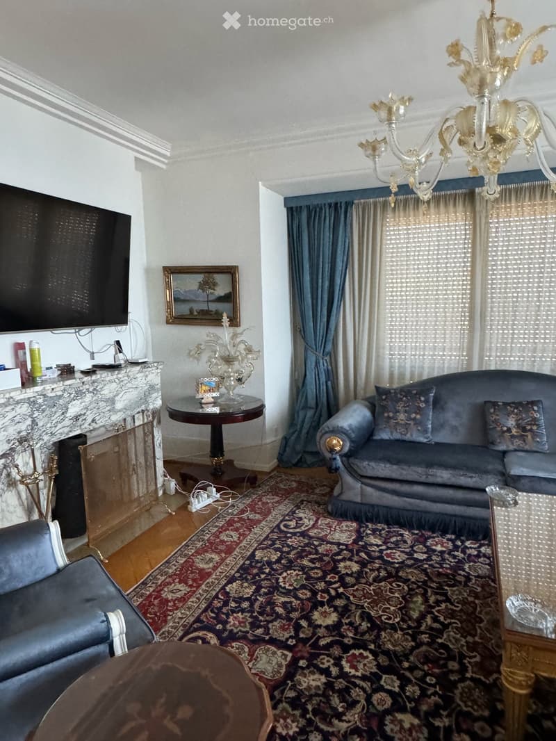 Superbe appartement de réception face au lac avec une vue imprenable au 6ème étage (9)