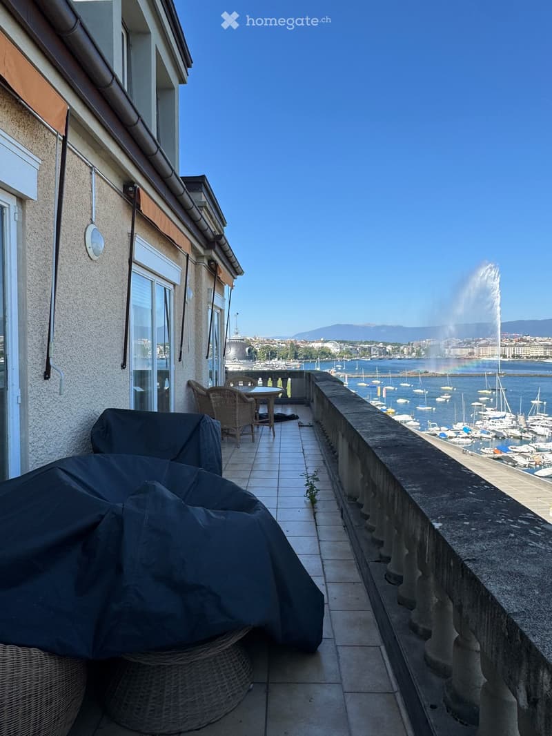 Superbe appartement de réception face au lac avec une vue imprenable au 6ème étage (1)