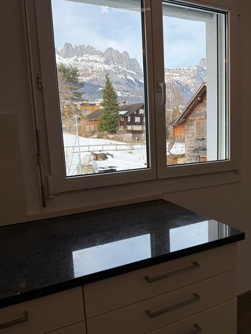 Aussicht Küche