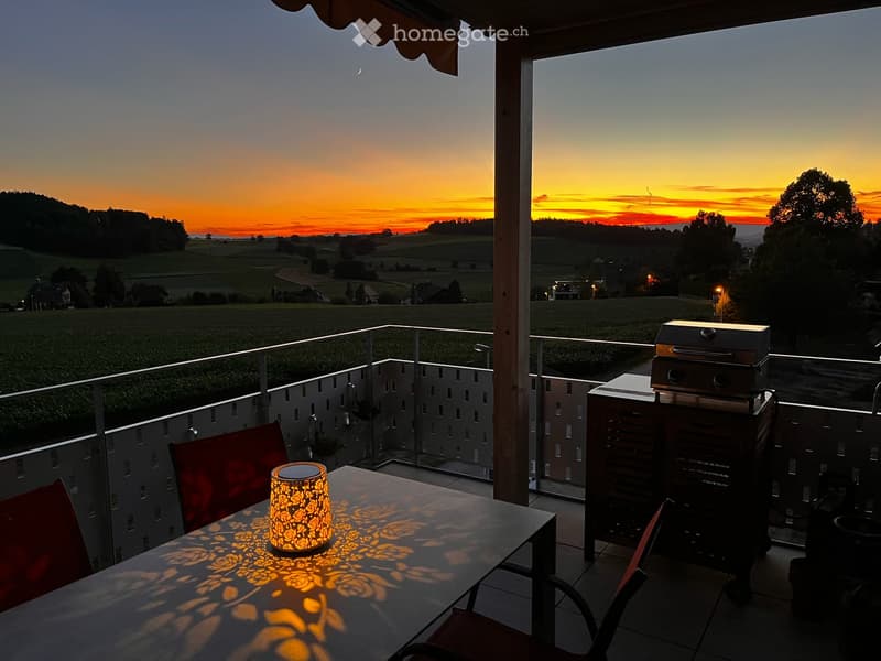 Sonnenuntergangsstimmung
