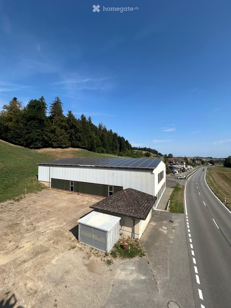 Geräumige Werkstatt / Gewerbehalle in Huttwil zu vermieten (2)