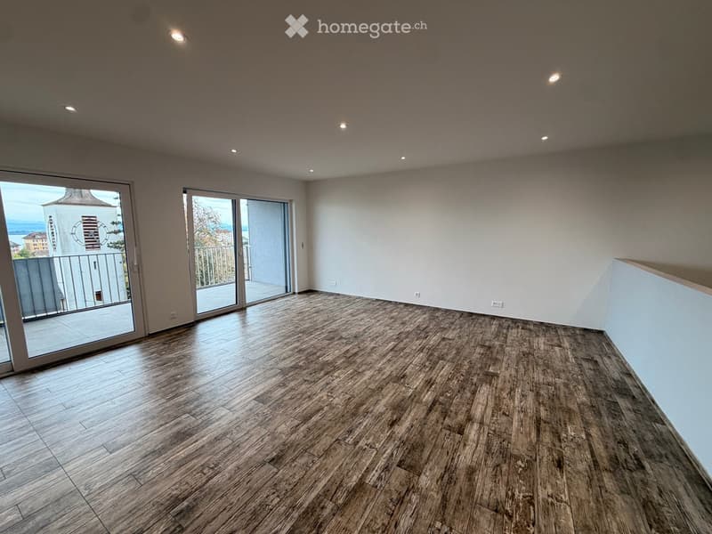 Magnifique duplex de 4.5 pièces avec vue panoramique sur le lac et les Alpes (5)