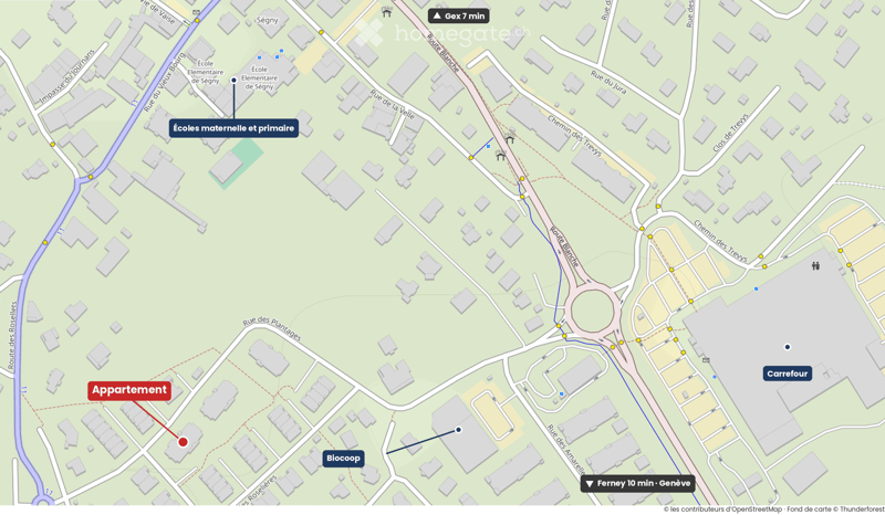 Ségny (France, Pays de Gex) – 4 pièces de plain-pied avec jardin 197 m² et 2 box (13)