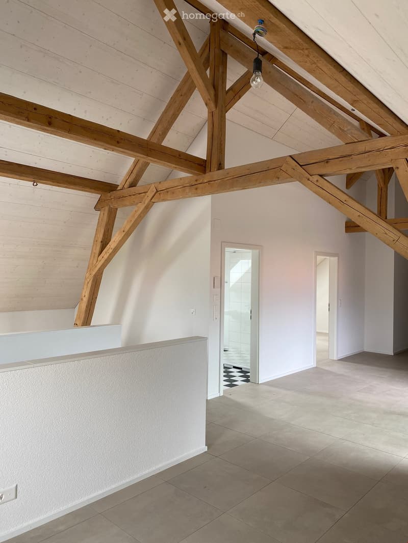 Blick Richtung Eingänge Bad und Schlafzimmer