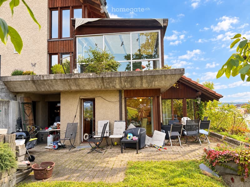 Einfamilienhaus mit See- und Bergsicht in Beinwil am See (1)