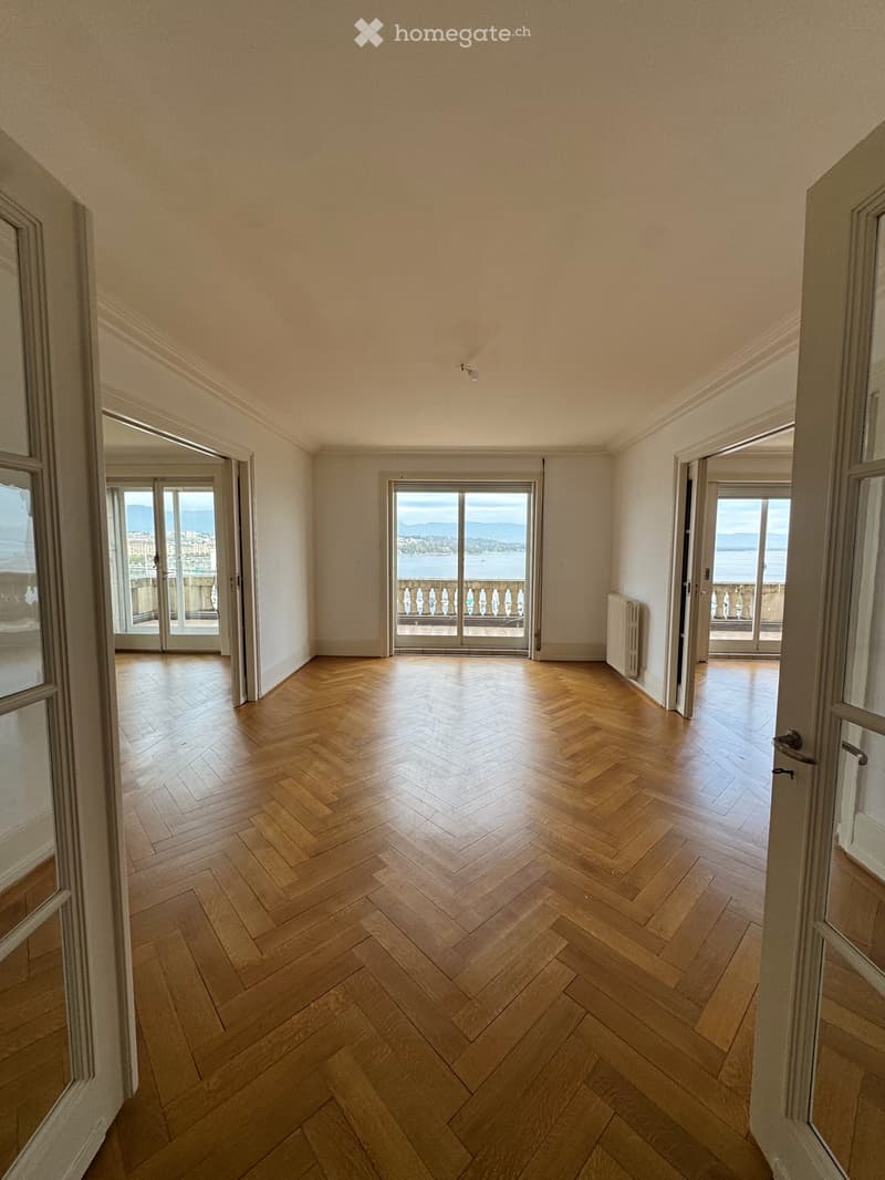 Superbe appartement de réception face au lac avec une vue imprenable au 6ème étage (4)