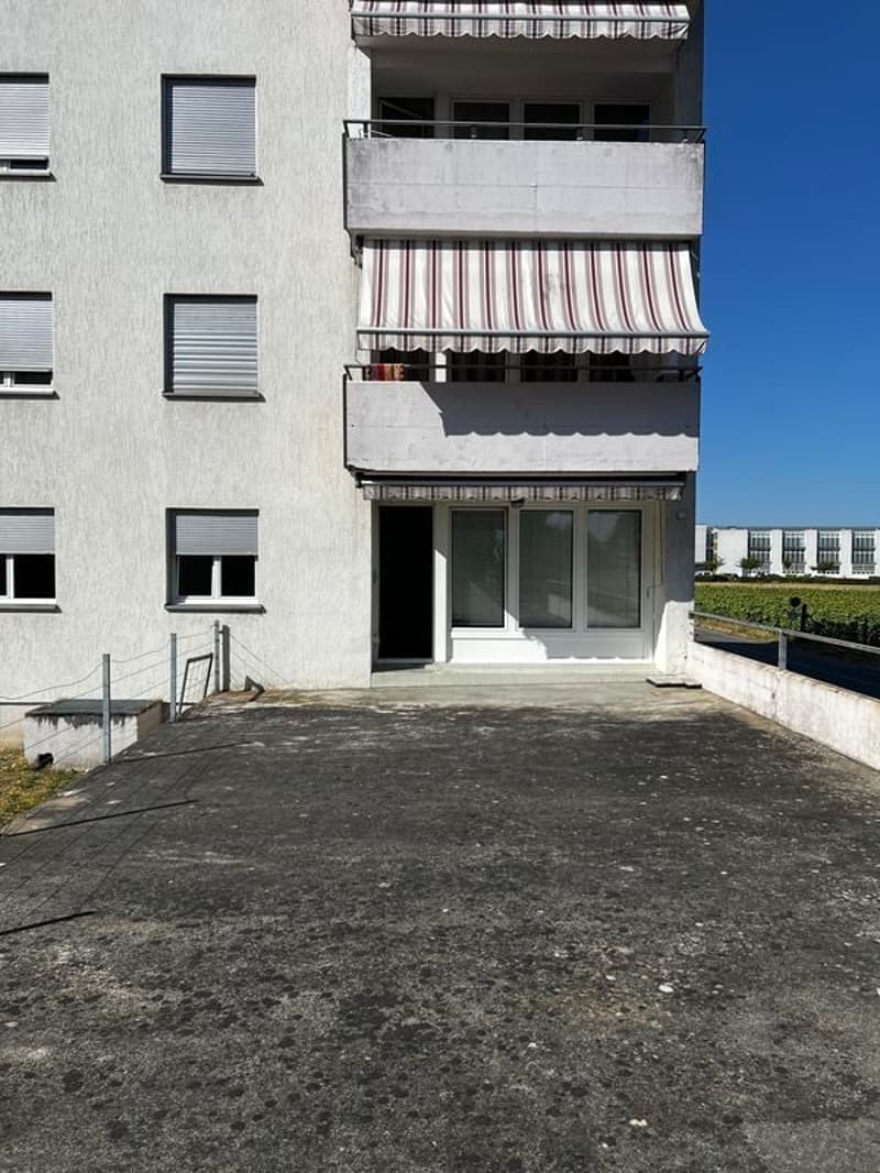 Appartements 3,5 pièces de 62 m2, rez supérieur avec grande terrasse (9)