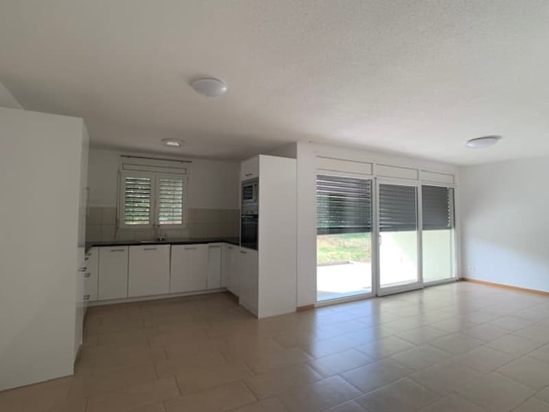 Grand appartement 2,5 pièces au rez-de-chaussée avec terrasse (2)