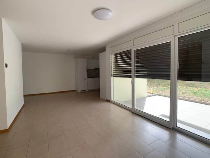 Grand appartement 2,5 pièces au rez-de-chaussée avec terrasse (1)