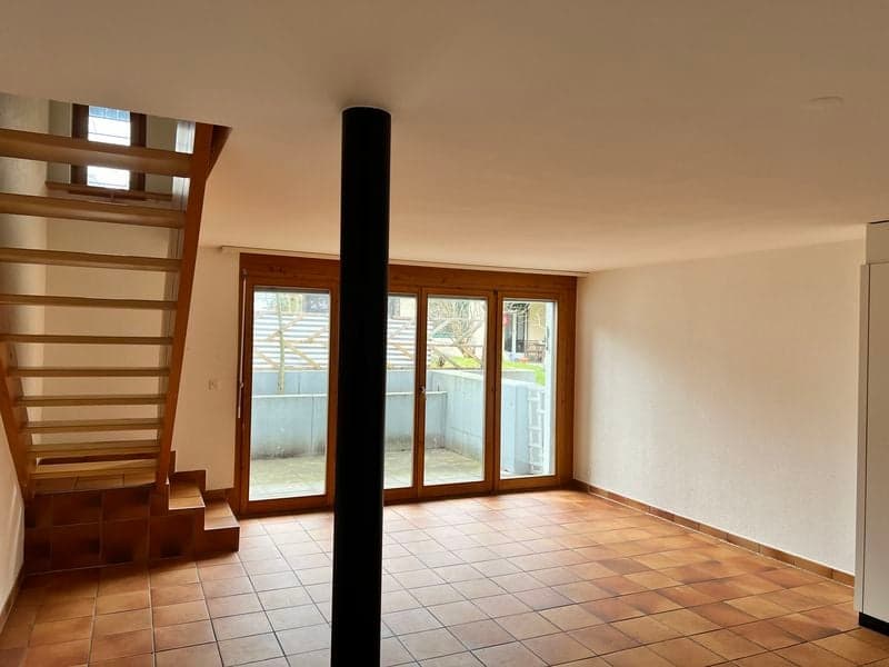 Joli appartement 3,5 pièces 100 m2 sur 2 niveaux, rez-de-chaussée et 1er étage (1)