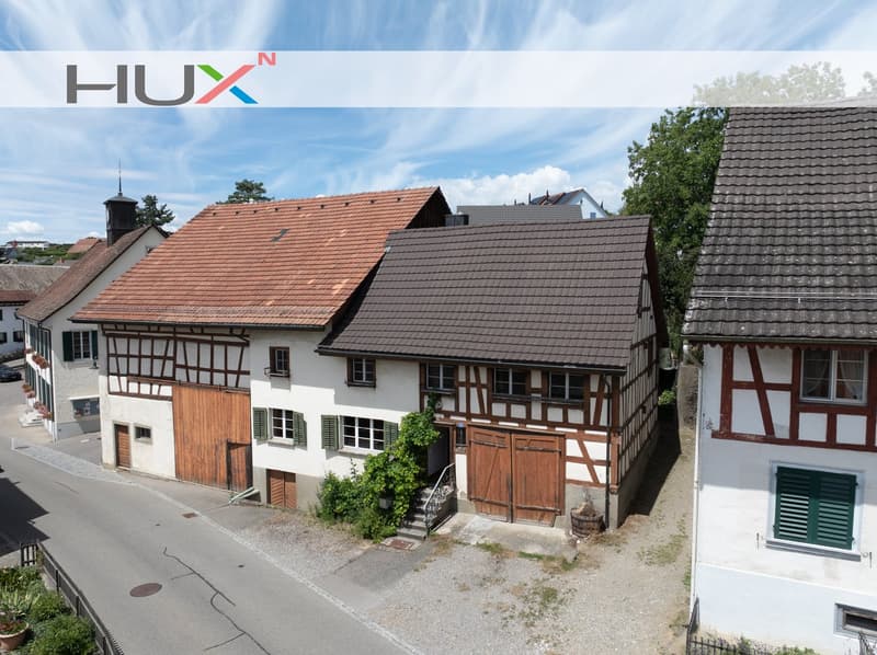 Interessante Bauernhausliegenschaft in Buchberg SH mit Baulandreserve (1)
