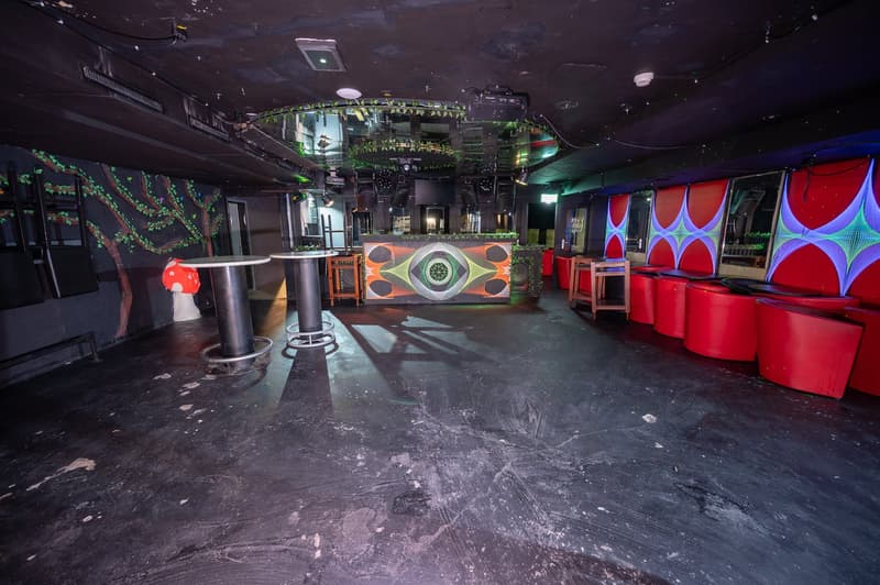 Blick richtung DJ-Booth