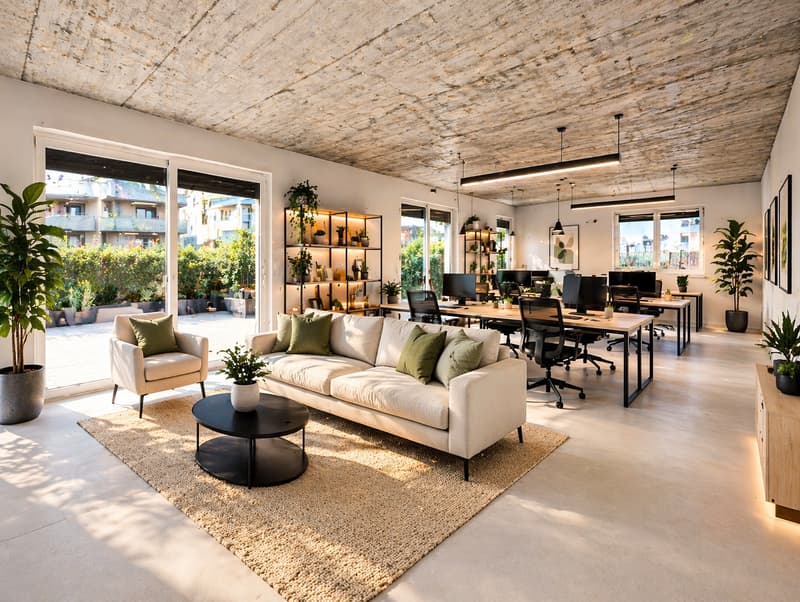 Créez un lieu qui attire ? Surface commerciale avec terrasse d'env. 115m2 (5)