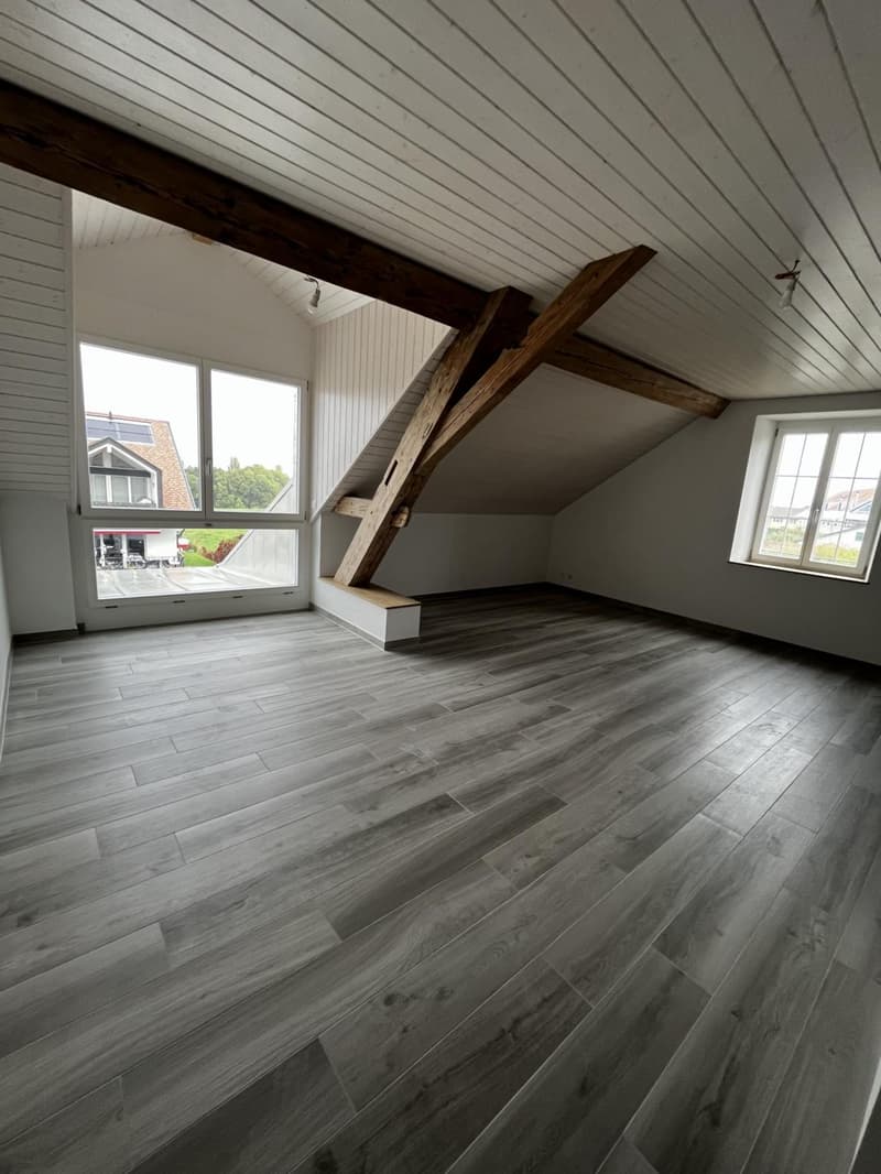 Appartement récent de 3.5 pièces aux combles à Arnex-sur-Nyon (2)