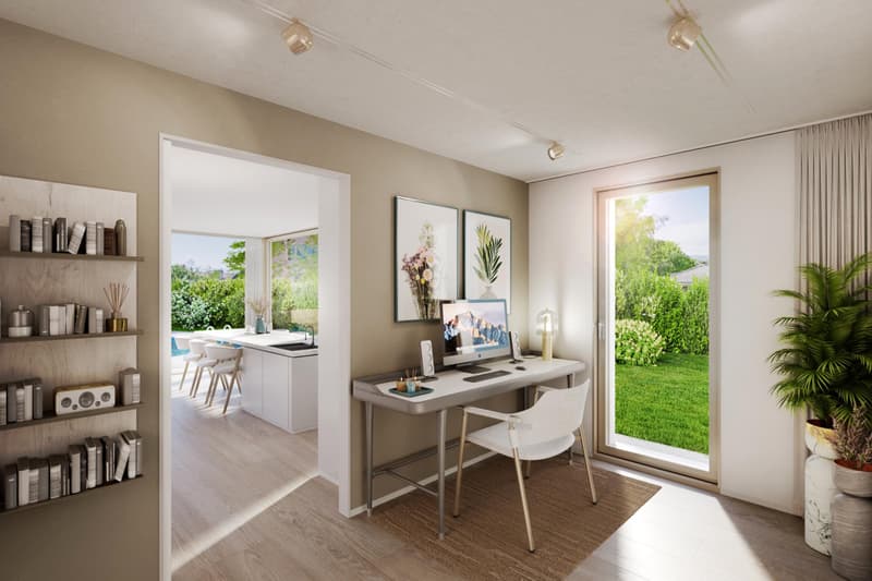 Promotion de cinq villas individuelles à Chavannes-de-Bogis (6)
