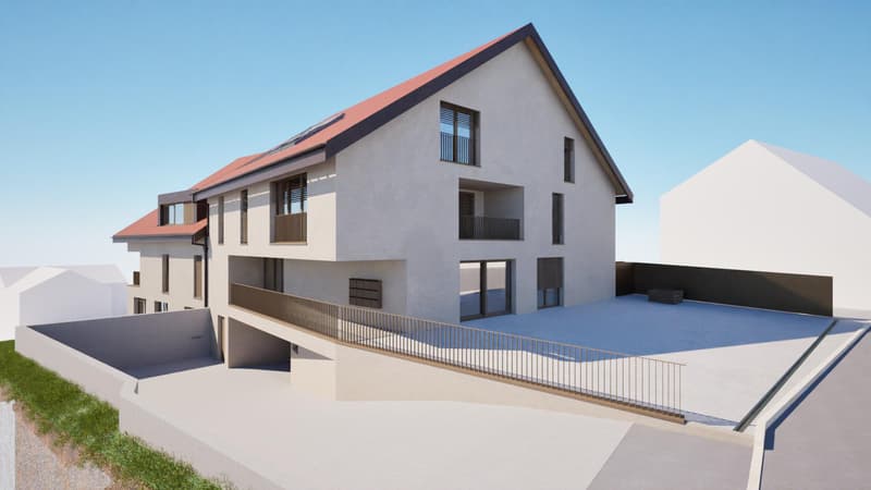 Nouvelle promotion à la location - Appartement Lot 7 de 3,5 pièces avec balcon (2)