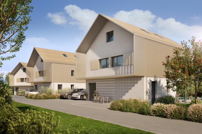 Promotion de trois villas individuelles à Chavannes-de-Bogis (5)