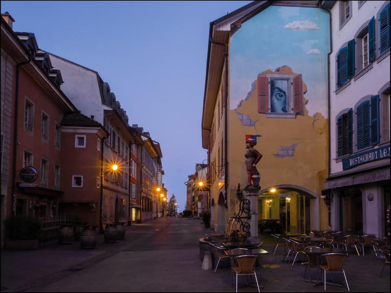 Arcade commerciale à la Rue de Rive à Nyon (1)