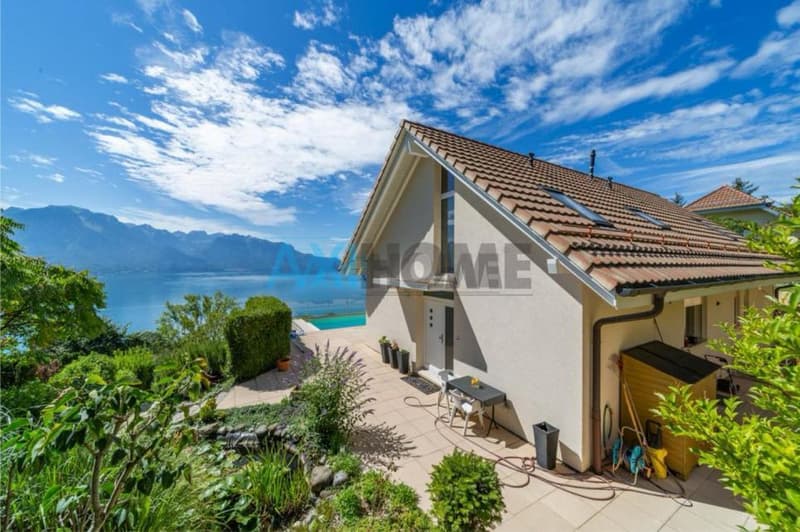 somptueuse vue sur le lac pour cette villa individuelle de 5.5 pièces (4)