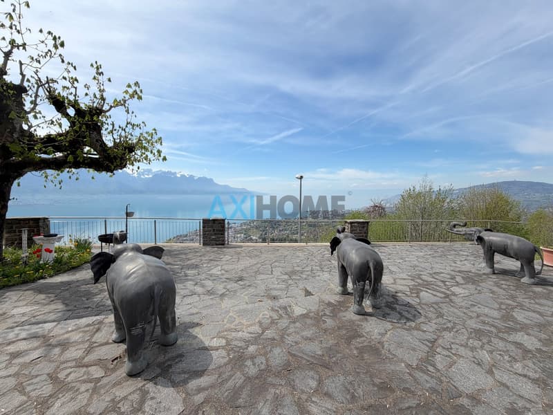EN EXCLISIVITÉ ! Villa de maître avec vue panoramique sur Montreux (2)