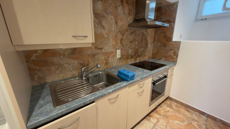 Loft lumineux avec poutres apparentes à louer à Martigny-Bourg (4)