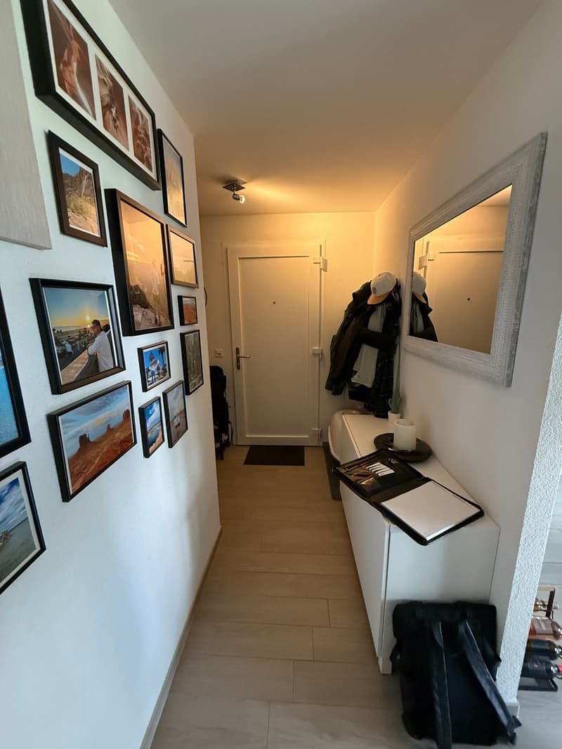Charmant appartement de 2 pièces avec balcon-terrasse privatif à Martigny (6)