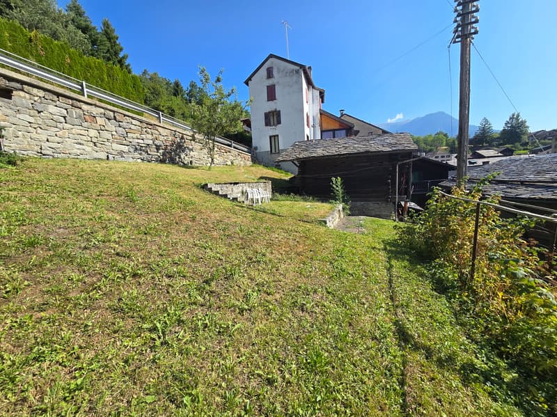 Maison, grange, raccard, terrains - Salvan - Grand potentiel (8)