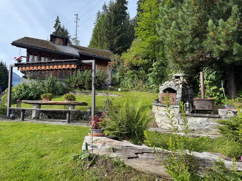 Chalet d'été et son mazot / La Coûte (Hérémence) / EXCLUSIVITE (7)