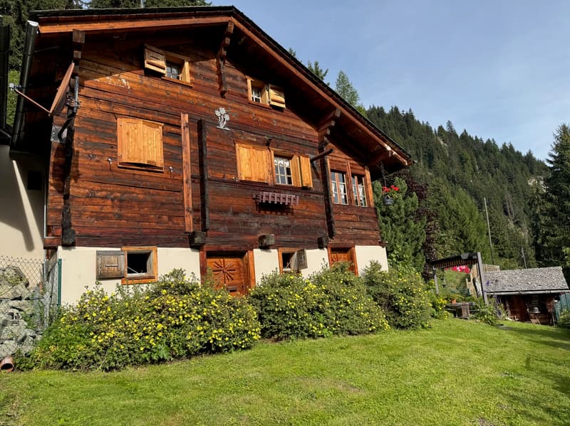 Chalet d'été et son mazot / La Coûte (Hérémence) / EXCLUSIVITE (3)