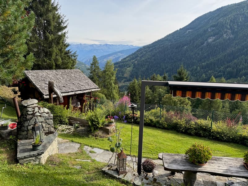 Chalet d'été et son mazot / La Coûte (Hérémence) / EXCLUSIVITE (8)