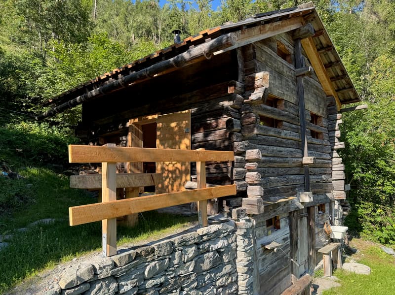 Raccard rénové (1795) (chalet d'été) / La Luette /  RARE - EXCLUSIVITE (2)