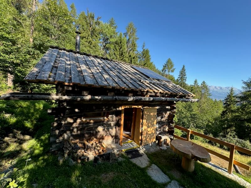 Raccard rénové (1795) (chalet d'été) / La Luette /  RARE - EXCLUSIVITE (12)