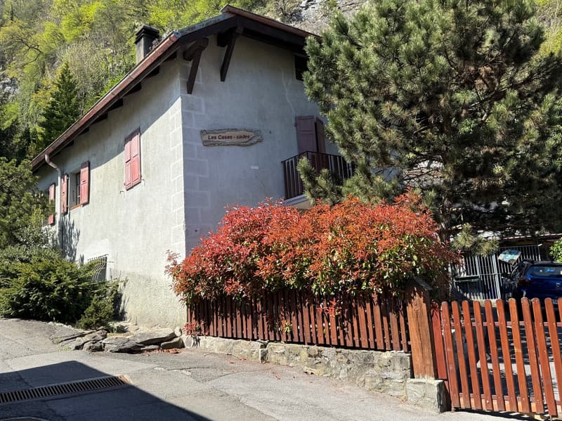Maison "Les Cases-cades" / St-Maurice / 2 appart. / EXCLUSIVITE (6)