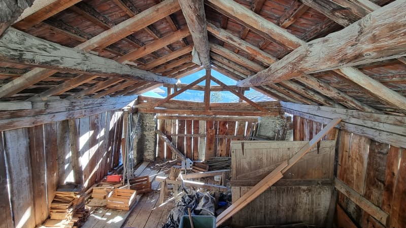 Grange à rénover - 310 m3 - Luc (Ayent) - EXCLUSIVITE - réf. 10243552 (4)