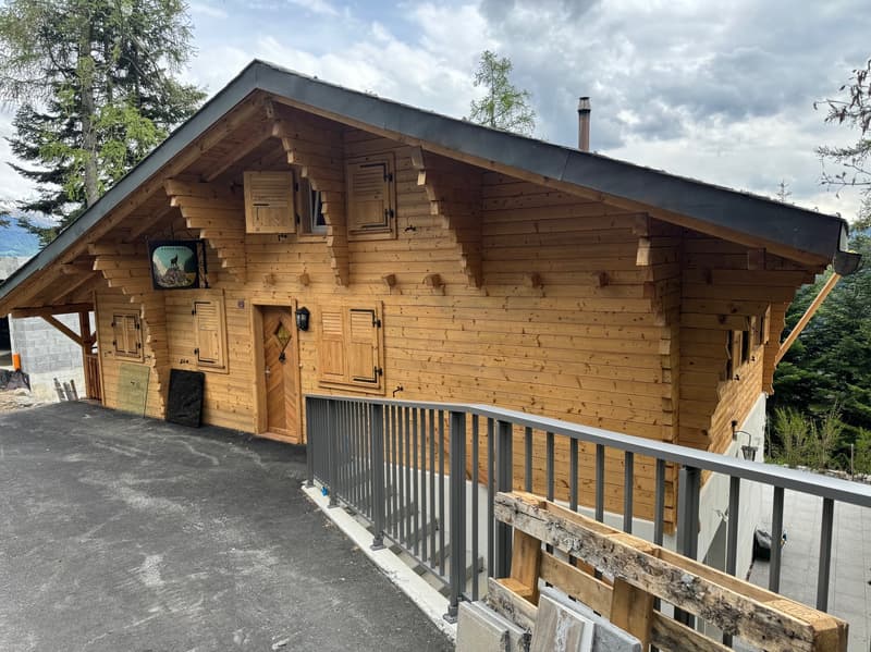 Chalet - 2 appartements - Ovronnaz - EXCLUSIVITE - réf. 10247725 (4)