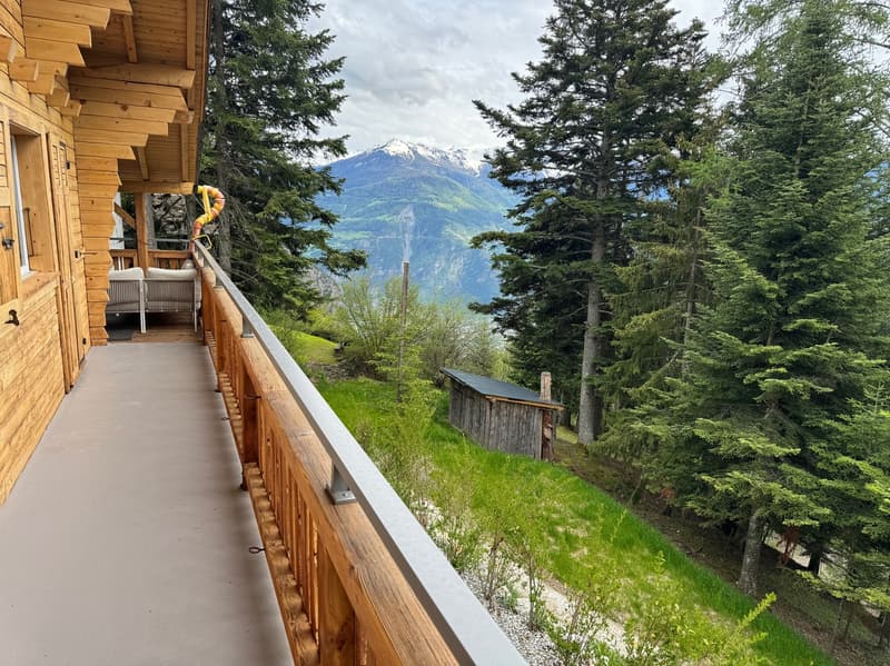 Chalet - 2 appartements - Ovronnaz - EXCLUSIVITE - réf. 10247725 (3)