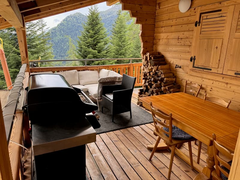 Chalet - 2 appartements - Ovronnaz - EXCLUSIVITE - réf. 10247725 (2)