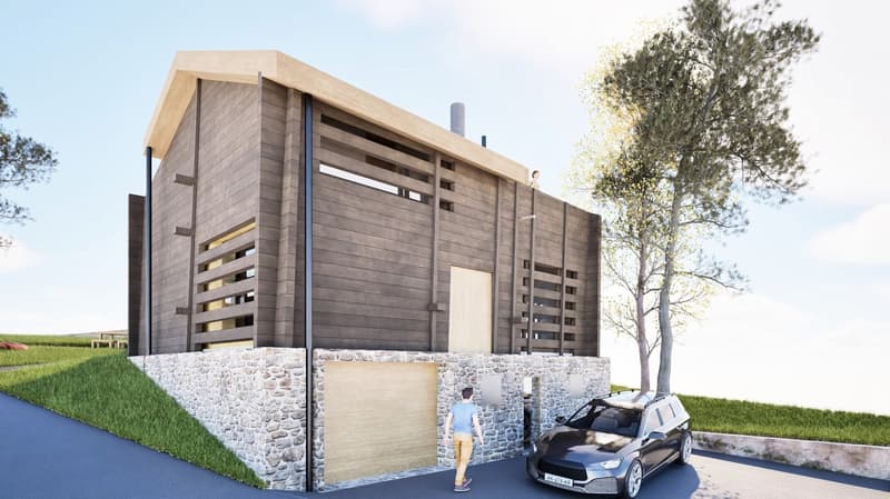 Grange / Autorisation de construire en force / Grône / EXCLUSIVITE (2)