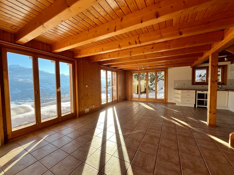 Chalet "Shambhala" - 3.5 pces et 120 m2 - Aven (Conthey) - EXCLUSIVITE (4)