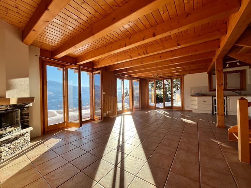 Chalet "Shambhala" - 3.5 pces et 120 m2 - Aven (Conthey) - EXCLUSIVITE (3)