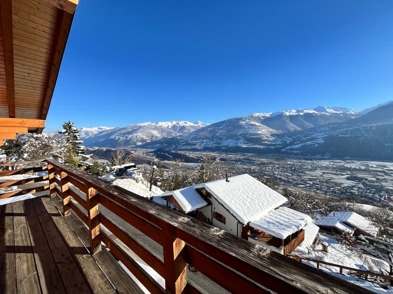 Chalet "Shambhala" - 3.5 pces et 120 m2 - Aven (Conthey) - EXCLUSIVITE (11)