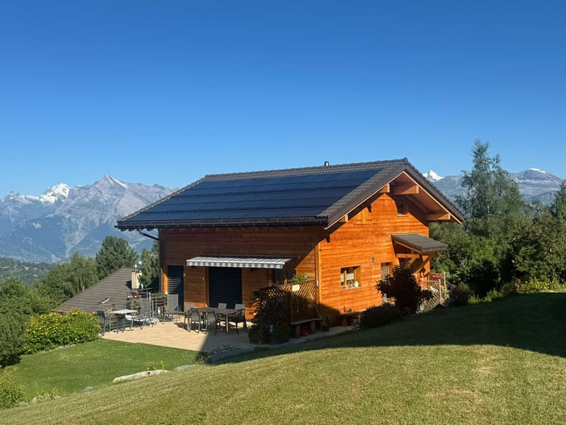 Magnifique chalet - Emplacement d'exception - MASE (VAL D'HERENS) (5)