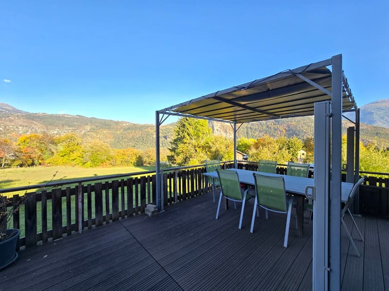 Duplex - 4.5 pces - Grande terrasse - Villa (Ayent) - EXCLUVISITE (10)