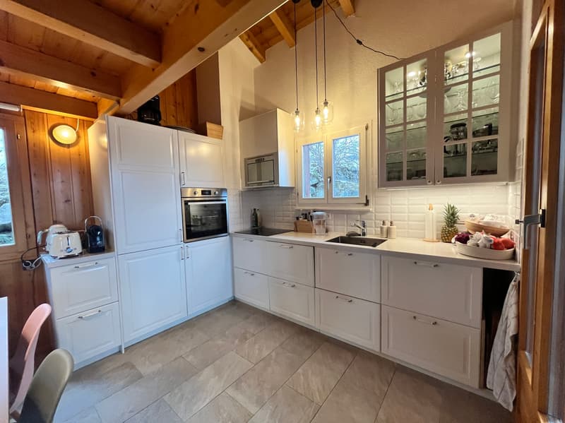 Chalet  6.5 pces /Place parking Grangettes/ EXCLUSIVITE/ réf. 10267756 (5)