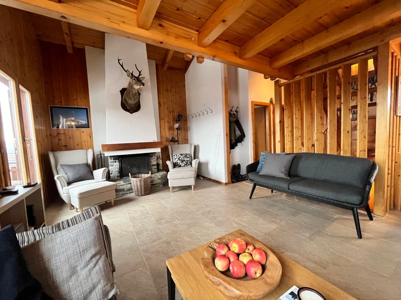 Chalet  6.5 pces /Place parking Grangettes/ EXCLUSIVITE/ réf. 10267756 (2)