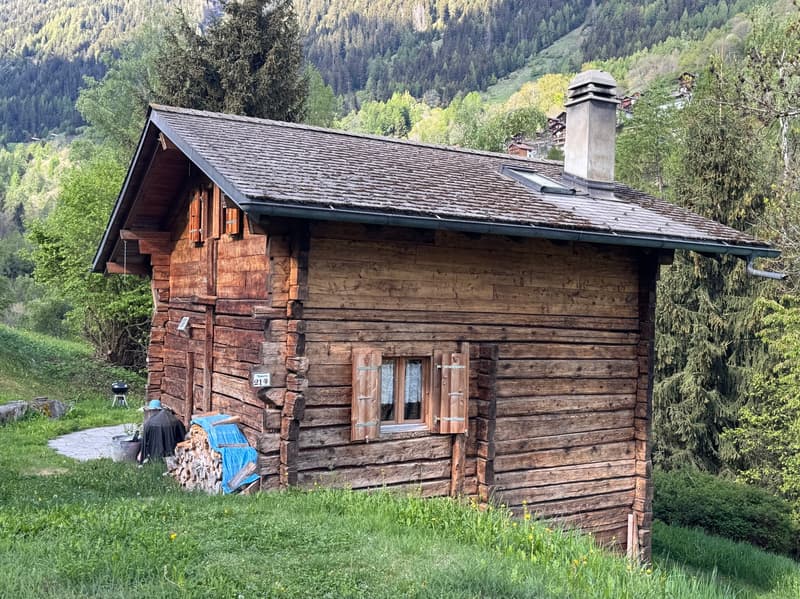 Chalet et petit raccard - Euseigne (Val d'Hérens) - EXCLUSIVITE (5)